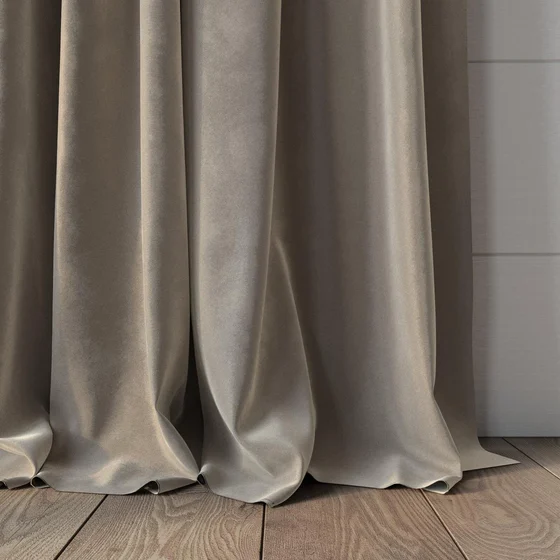 Photo of the fabric Velvelux Plaza swatch by Mokum FibreGuard. Use for Curtains, Upholstery, Accessory, Top of Bed. Style of Plain, Velvet