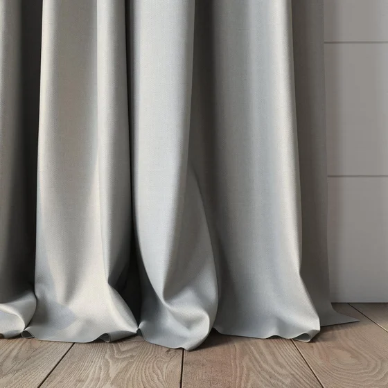 Photo of the fabric Matrix FR Ice swatch by James Dunlop Essentials. Use for Curtains. Style of Dim Out, Plain