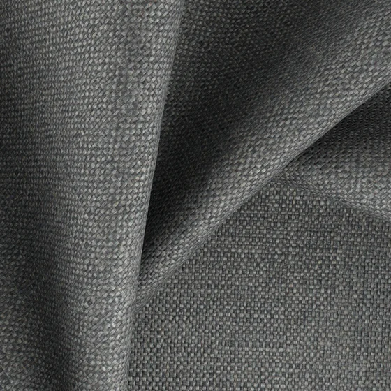Photo of the fabric Gent Shadow swatch by Zepel FibreGuard. Use for Curtains, Upholstery, Accessory, Top of Bed. Style of Plain, Texture