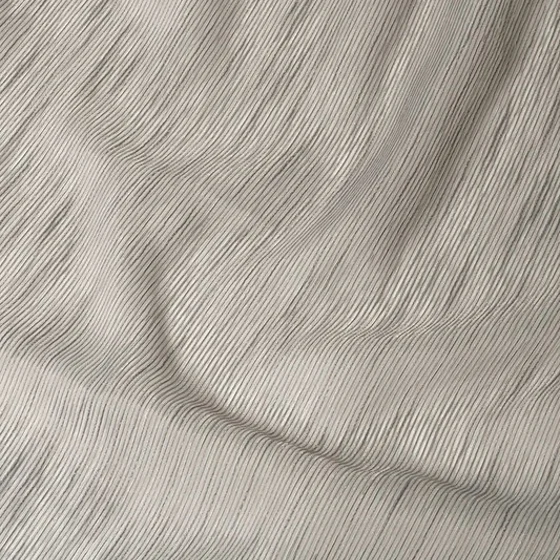 Photo of the fabric Tranquility Silver swatch by Mokum. Use for Sheer Curtains. Style of Plain, Sheer
