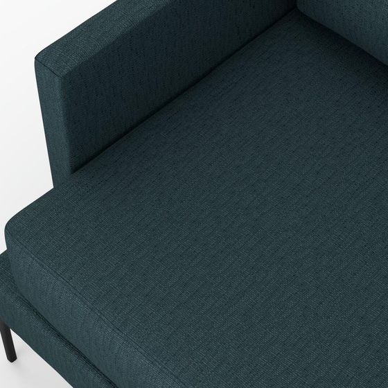 Photo of the fabric Pandanus Lagoon swatch by Mokum. Use for Upholstery. Style of Plain, Taffeta