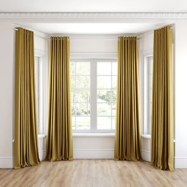 Photo of the fabric Kyoto Oxide swatch by James Dunlop. Use for Curtains. Style of Plain, Texture