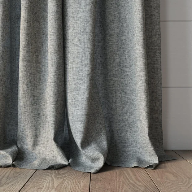 Photo of the fabric Envoy 2 Flint 320cm swatch by James Dunlop Essentials. Use for Curtains, Accessory, Top of Bed. Style of Plain, Texture
