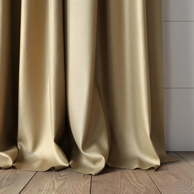 Photo of the fabric Stallion 2 Blackout Marzipan swatch by James Dunlop Essentials. Use for Curtains. Style of Plain, Texture