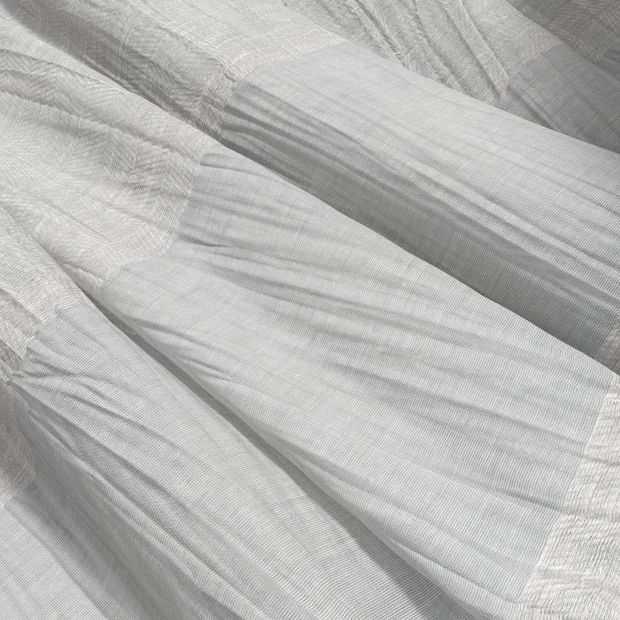 Photo of the fabric Impression Vapour swatch by James Dunlop. Use for Sheer Curtains. Style of Sheer, Stripe