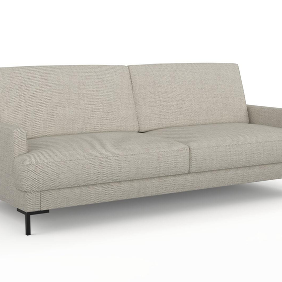 Photo of the fabric Strata Pumice swatch by Mokum. Use for Upholstery, Accessory. Style of Plain, Texture
