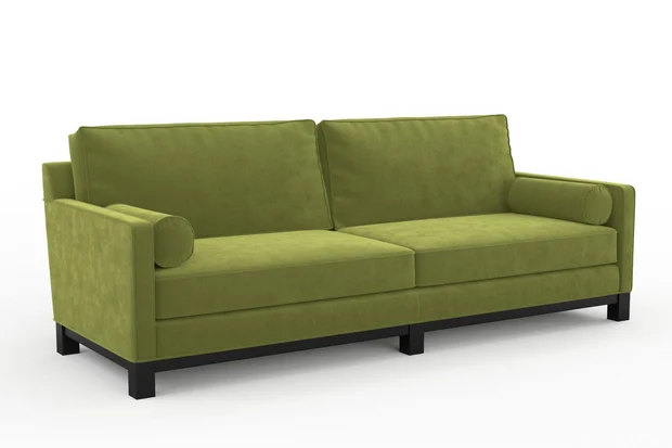 Photo of the fabric Vienna Orchard swatch by James Dunlop. Use for Curtains, Upholstery, Accessory. Style of Plain, Velvet