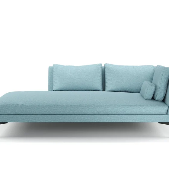 Photo of the fabric Reef Aqua swatch by Mokum. Use for Upholstery, Accessory. Style of Plain, Texture