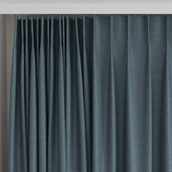Photo of the fabric Banksia Lake swatch by James Dunlop. Use for Curtains, Accessory, Top of Bed. Style of Plain, Texture