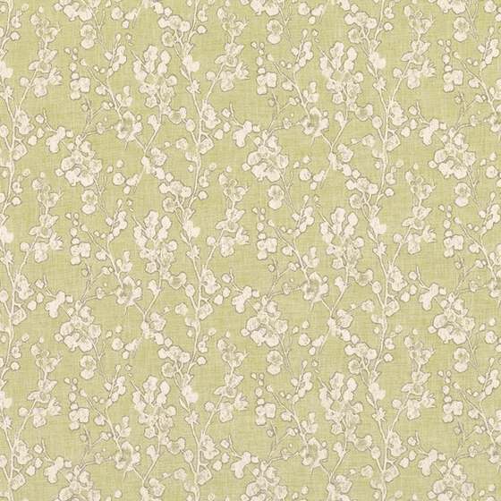Photo of the fabric Aylin V3262 04 swatch by Villa Nova. Use for Curtains, Upholstery, Accessory, Top of Bed. Style of Embroidery, Floral And Botannical