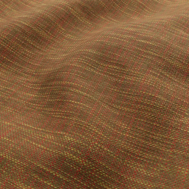 Photo of the fabric Troy Jewel swatch by Zepel. Use for Upholstery, Accessory, Top of Bed. Style of Plain, Texture