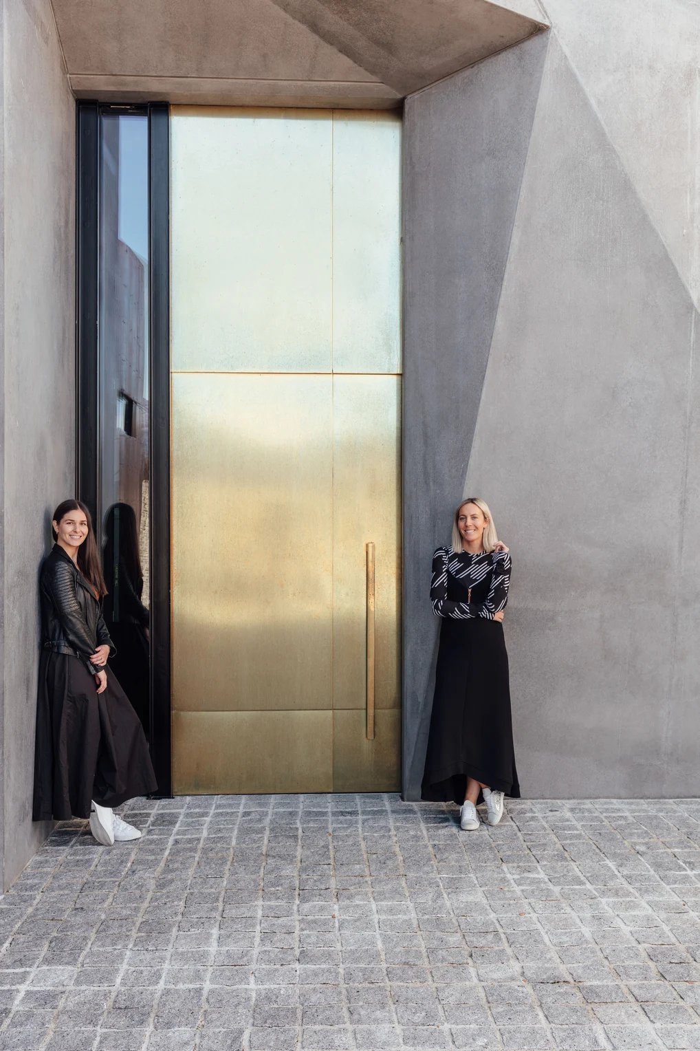 Annie Moir & Amy Shaw on location in Arrowtown