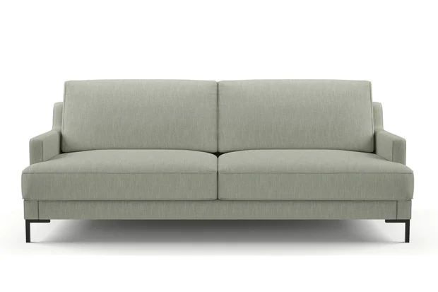 Photo of the fabric Sahel Celadon swatch by Mokum. Use for Upholstery, Accessory. Style of Plain, Texture