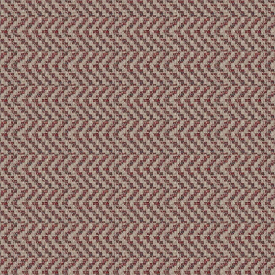 Photo of the fabric Kaomoji Garnet swatch by Zepel FibreGuard. Use for Curtains, Upholstery, Accessory, Top of Bed. Style of Texture, Traditional