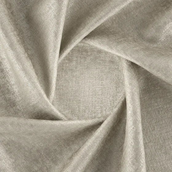 Photo of the fabric Brigadier Putty swatch by Zepel FibreGuard. Use for Curtains, Upholstery, Accessory, Top of Bed. Style of Chenille, Plain