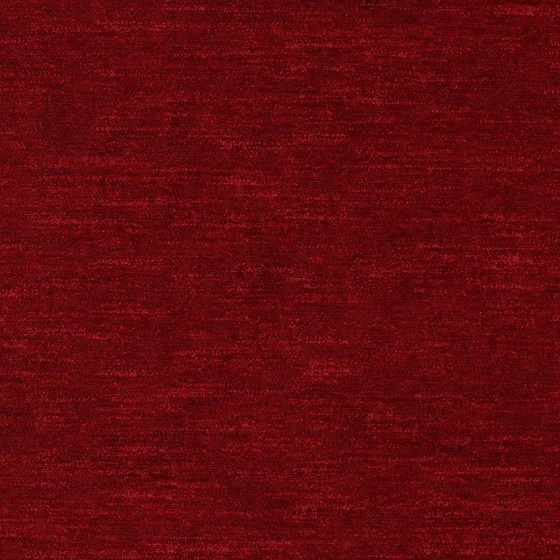 Photo of the fabric Lambada Pomegranate swatch by Zepel. Use for Curtains, Upholstery, Accessory, Top of Bed. Style of Chenille, Plain