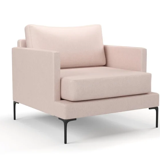 Photo of the fabric Prato Marshmallow swatch by Mokum. Use for Upholstery, Accessory. Style of Plain, Texture