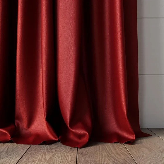 Photo of the fabric Stallion 2 Blackout Vino swatch by James Dunlop Essentials. Use for Curtains. Style of Plain, Texture