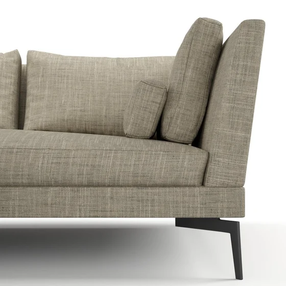 Photo of the fabric Ficus Pepper 851 swatch by Mokum. Use for Upholstery, Accessory. Style of Plain, Texture
