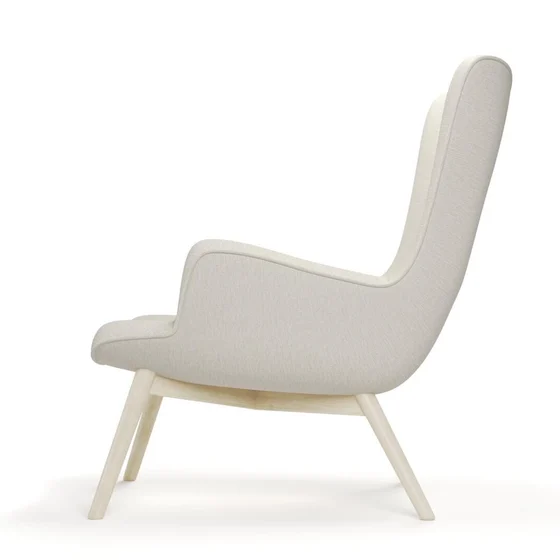 Photo of the fabric Newport Oatmeal swatch by James Dunlop. Use for Upholstery, Accessory. Style of Plain