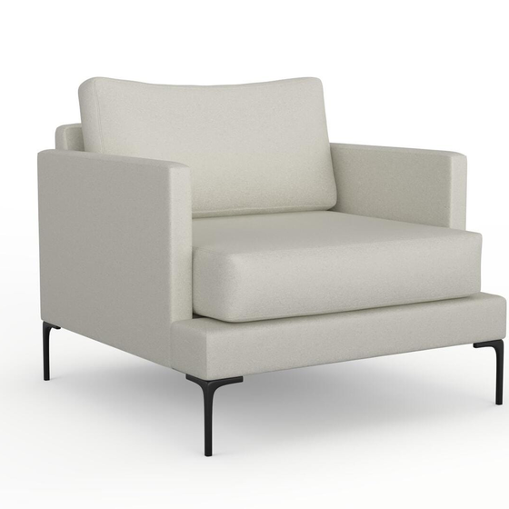 Photo of the fabric Epitome Chalk swatch by Mokum. Use for Upholstery, Accessory. Style of Plain, Taffeta