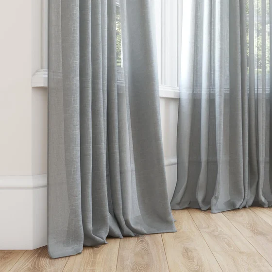 Photo of the fabric Miesian Cloud swatch by James Dunlop. Use for Curtains. Style of Plain, Texture