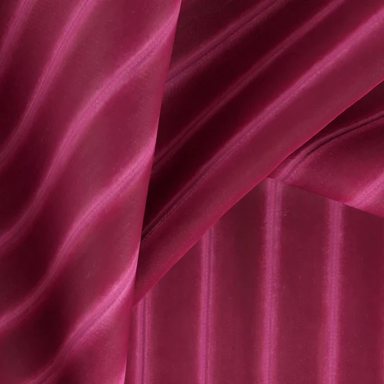 Photo of the fabric Cordial Passion swatch by Zepel FibreGuard. Use for Curtains, Upholstery, Accessory, Top of Bed. Style of Stripe, Velvet