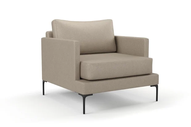 Photo of the fabric Prato Pumice swatch by Mokum. Use for Upholstery, Accessory. Style of Plain, Texture