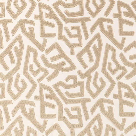 Photo of the fabric Arp Z729 01 swatch by Zinc. Use for Curtains, Upholstery Light Duty, Accessory. Style of Abstract
