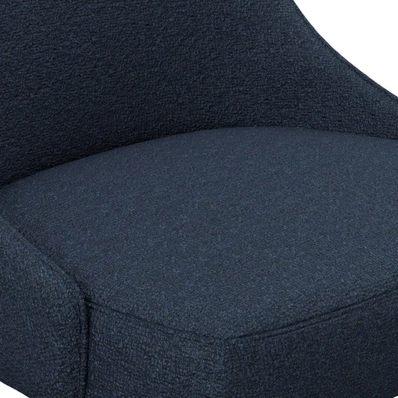 Photo of the fabric Sabato Navy swatch by James Dunlop FibreGuard. Use for Upholstery, Accessory. Style of Plain, Texture