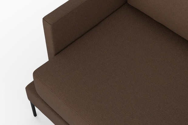 Photo of the fabric Epitome Bronze swatch by Mokum. Use for Upholstery, Accessory. Style of Plain, Taffeta