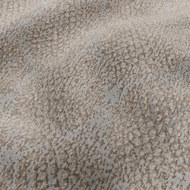 Photo of the fabric Gilda Silver swatch by FR-One. Use for Curtains, Upholstery, Accessory, Top of Bed. Style of Abstract, Velvet