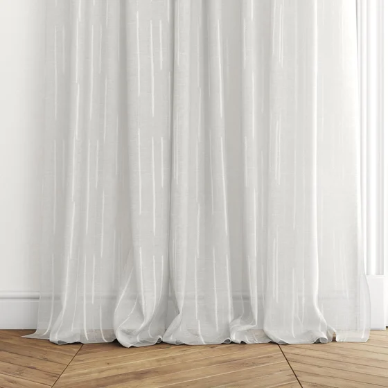 Photo of the fabric Tidal Almond swatch by James Dunlop. Use for Sheer Curtains. Style of Plain, Sheer