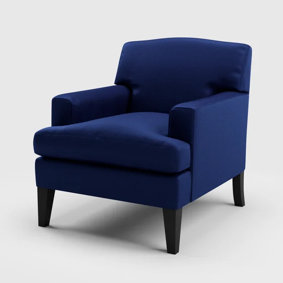 Photo of the fabric South Beach Sapphire swatch by Mokum. Use for Upholstery, Accessory. Style of Plain, Velvet