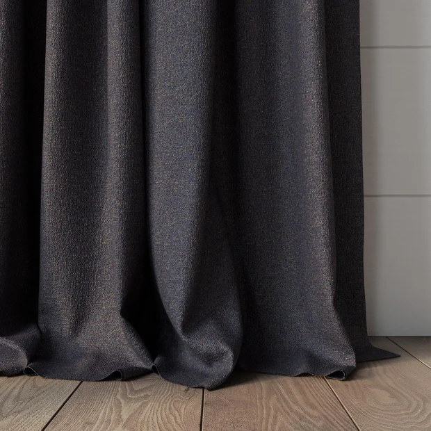 Photo of the fabric Bora Bora Twilight swatch by Mokum FibreGuard. Use for Curtains, Upholstery, Accessory. Style of Plain, Texture