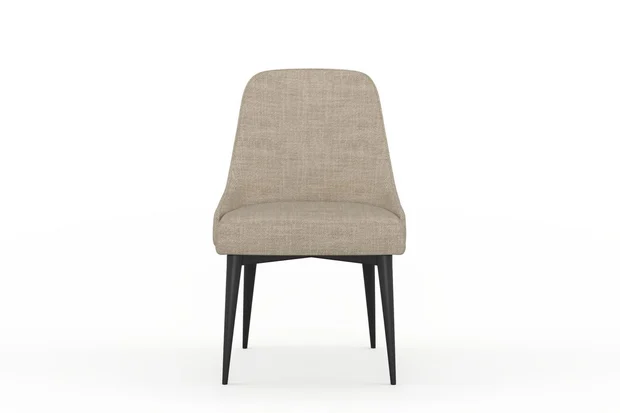 Photo of the fabric Grounded Linen swatch by James Dunlop. Use for Upholstery, Accessory. Style of Plain, Texture