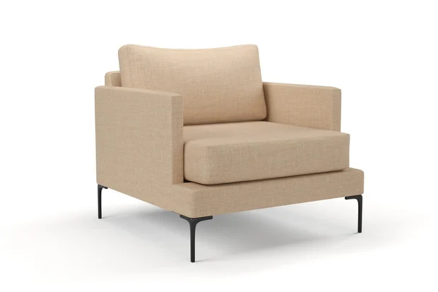 Photo of the fabric Ficus Rose Gold swatch by Mokum. Use for Upholstery, Accessory. Style of Plain, Texture