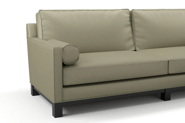 Photo of the fabric Soho Tundra swatch by James Dunlop. Use for Curtains, Upholstery, Accessory. Style of Plain, Texture