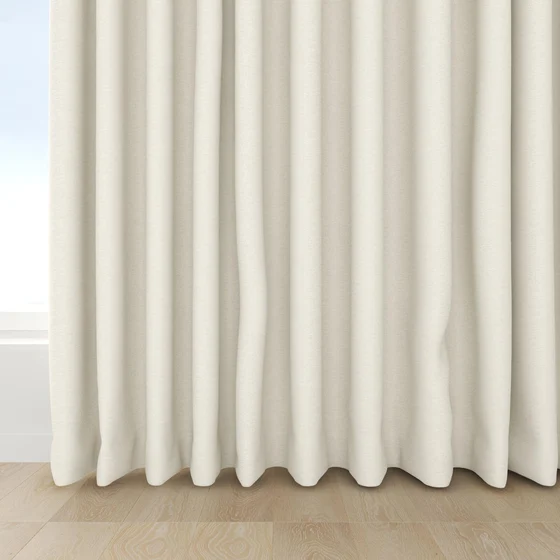 Photo of the fabric Ocean Linen swatch by Mokum. Use for Curtains. Style of Plain, Texture