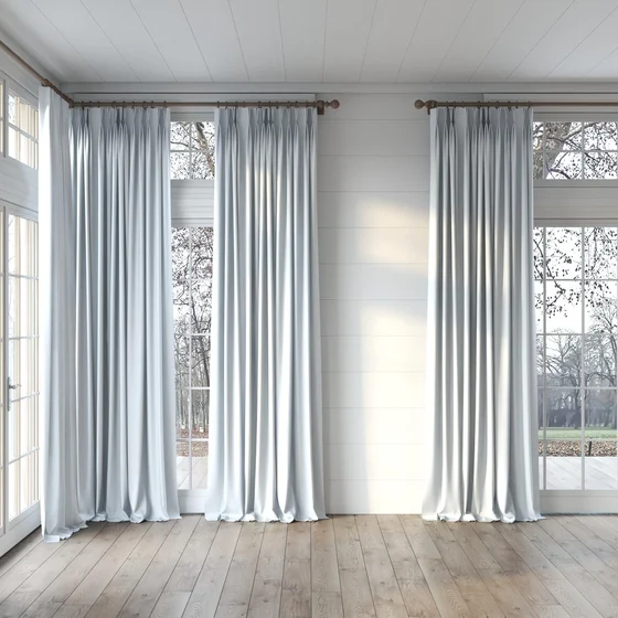 Photo of the fabric Borneo Uncoated Cloud swatch by James Dunlop. Use for Curtains, Accessory, Top of Bed. Style of Stripe