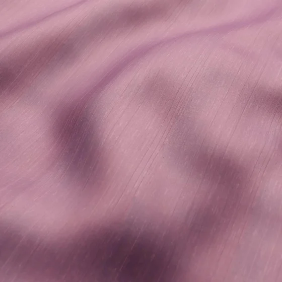 Photo of the fabric Silky Lilac swatch by Zepel. Use for Curtains, Accessory, Top of Bed. Style of Plain, Texture