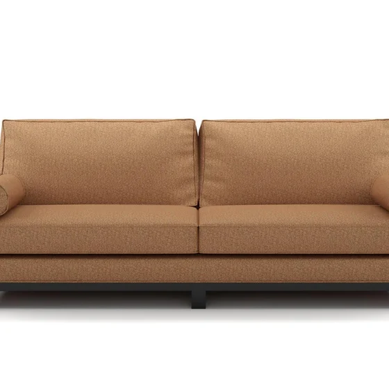 Photo of the fabric Staunch Spice swatch by James Dunlop FibreGuard. Use for Upholstery, Accessory, Top of Bed. Style of Plain, Texture