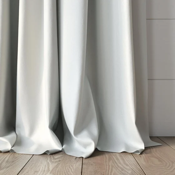 Photo of the fabric Banksia Chalk swatch by James Dunlop. Use for Curtains, Accessory, Top of Bed. Style of Plain, Texture
