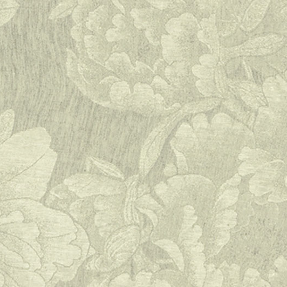 Photo of the fabric Flowers 10751 100 swatch by Fischbacher 1819. Use for Curtains. Style of Floral And Botannical, Print