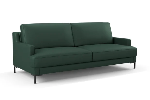 Photo of the fabric Como Juniper swatch by Mokum. Use for Upholstery, Accessory. Style of Plain, Texture