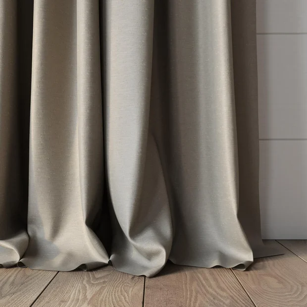 Photo of the fabric Silk Road Shimmer swatch by James Dunlop Essentials. Use for Curtains, Accessory. Style of Plain, Texture