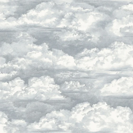 Photo of the fabric Nuage Wallpaper 8530 8530 65 46 swatch by Casadeco. Use for Wall Covering