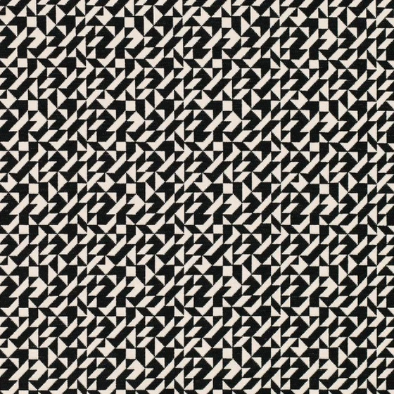 Photo of the fabric Tangram K5195 02 swatch by Kirkby Design. Use for Upholstery, Accessory. Style of Geometric, Velvet