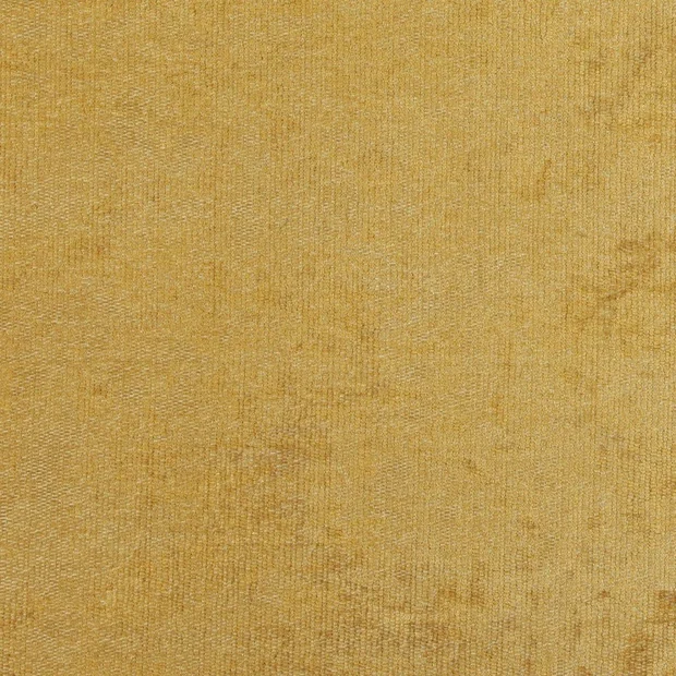 Photo of the fabric Century Gold swatch by Zepel. Use for Curtains, Upholstery, Accessory, Top of Bed. Style of Chenille, Plain