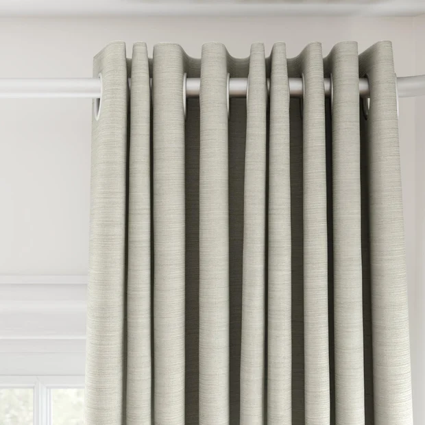 Photo of the fabric Tasman UC Lemon Grass swatch by James Dunlop Essentials. Use for Curtains, Accessory. Style of Stripe